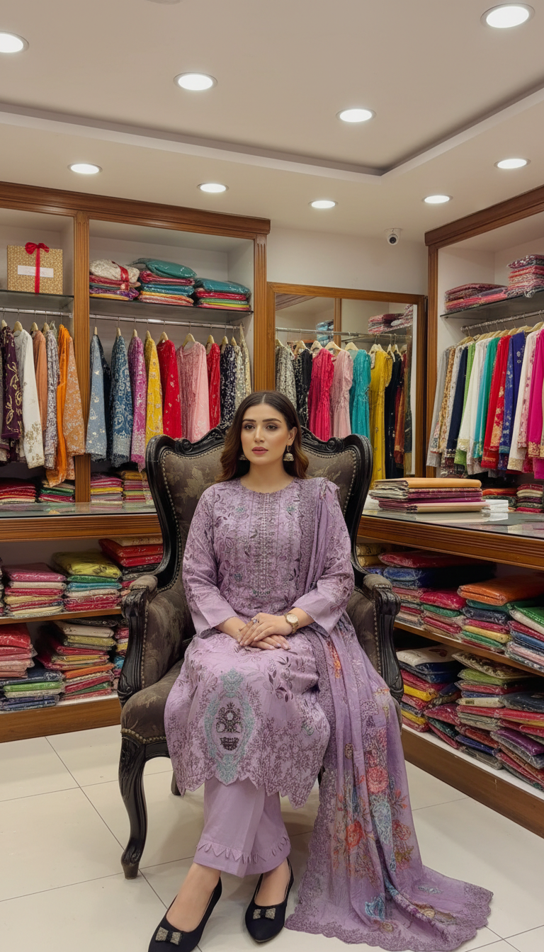 Pakistani Noor's Inspaired cotton-1122