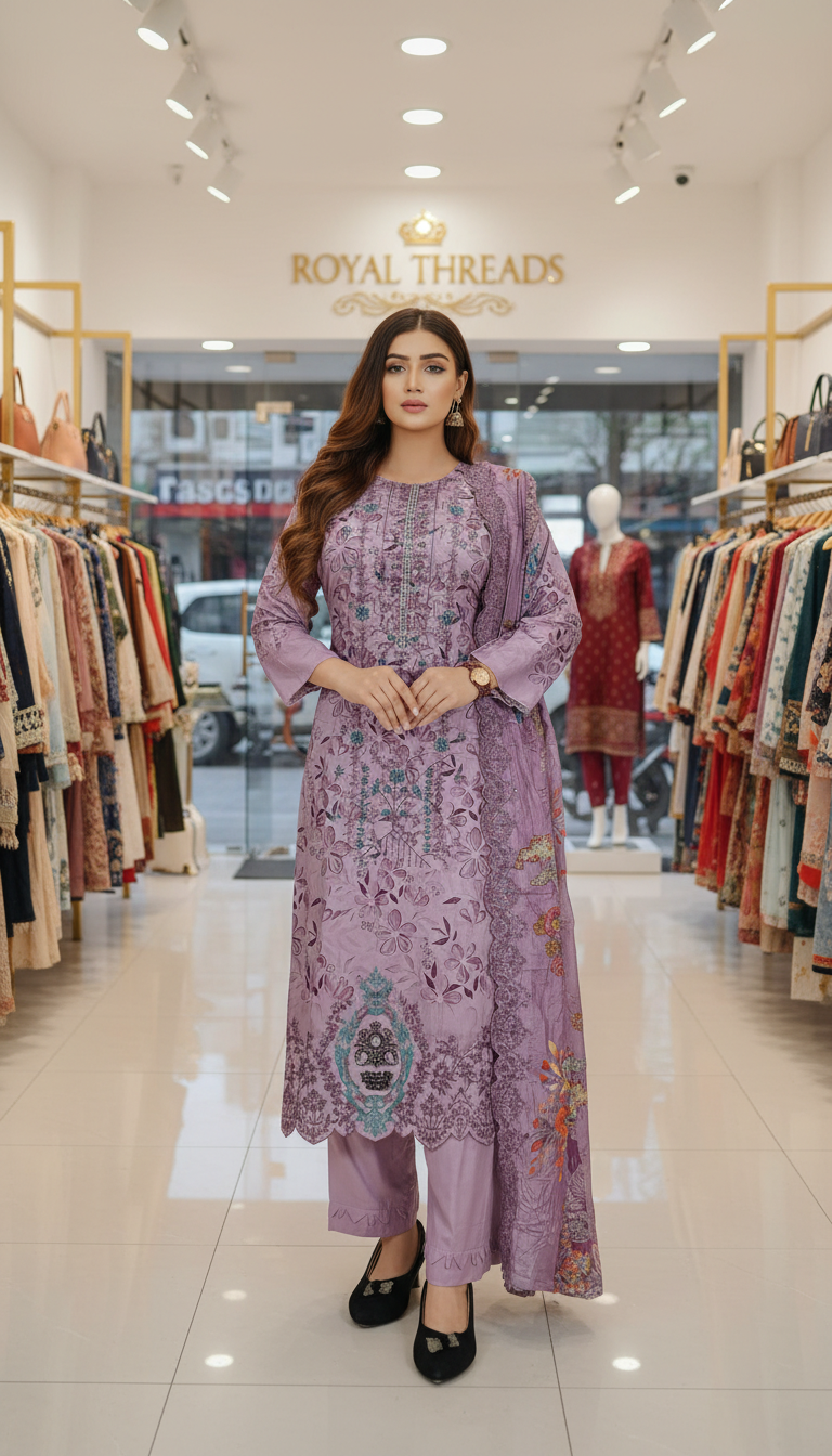 Pakistani Noor's Inspaired cotton-1122