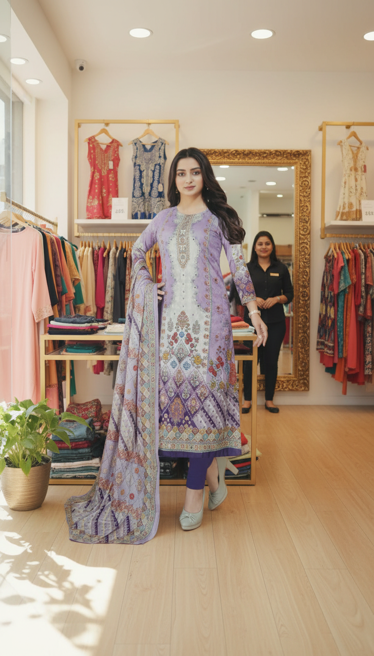 Pakistani Inspaired cotton collection-1263