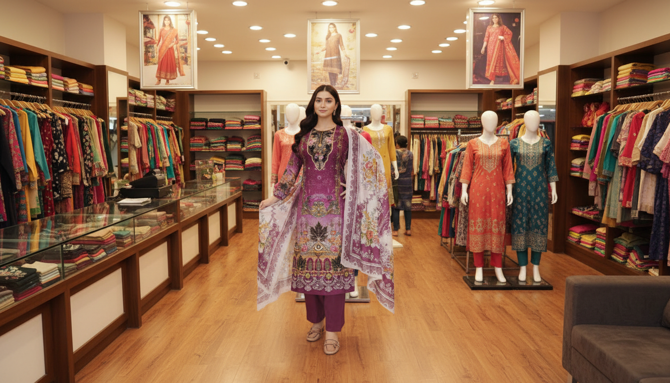 Pakistani Inspaired cotton collection-1263