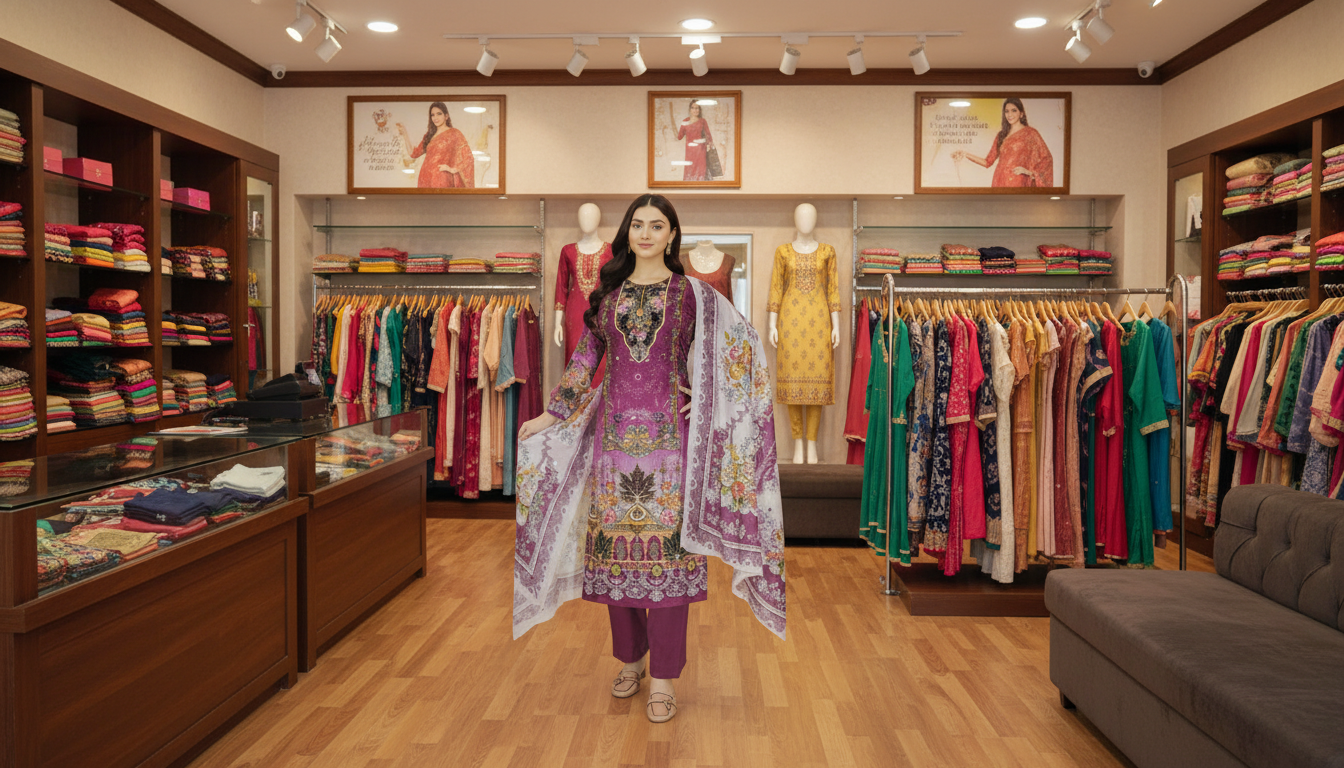 Pakistani Inspaired cotton collection-1263