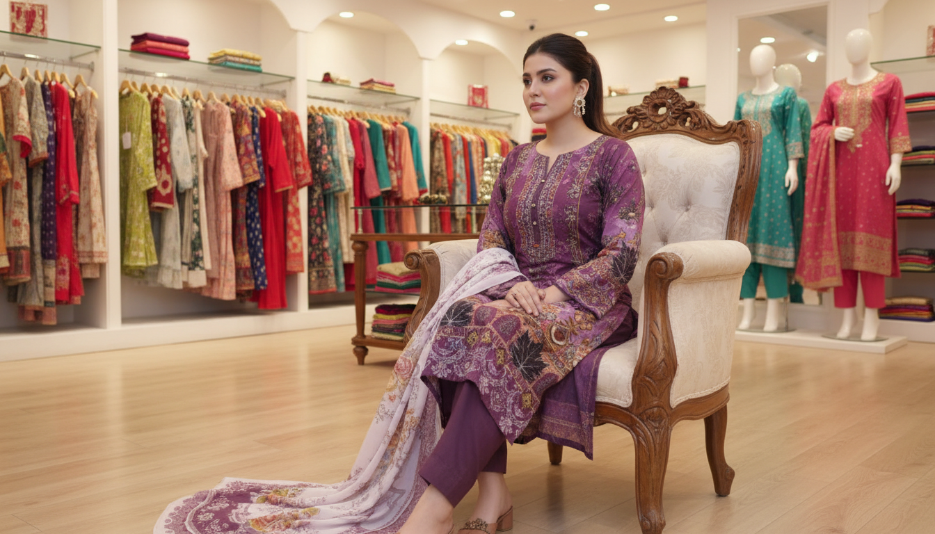 Pakistani Inspaired cotton collection-1263