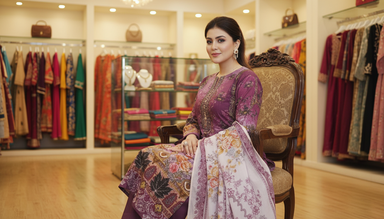 Pakistani Inspaired cotton collection-1263