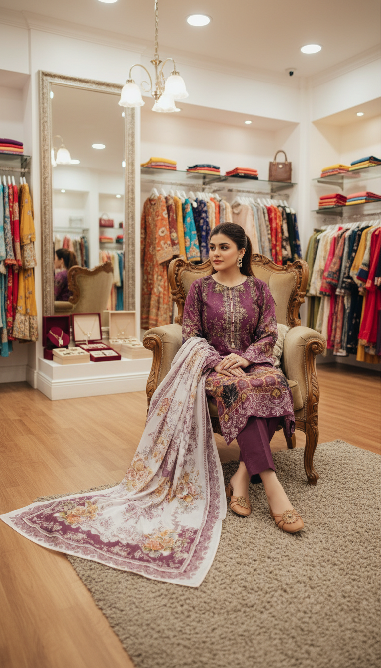 Pakistani Inspaired cotton collection-1263