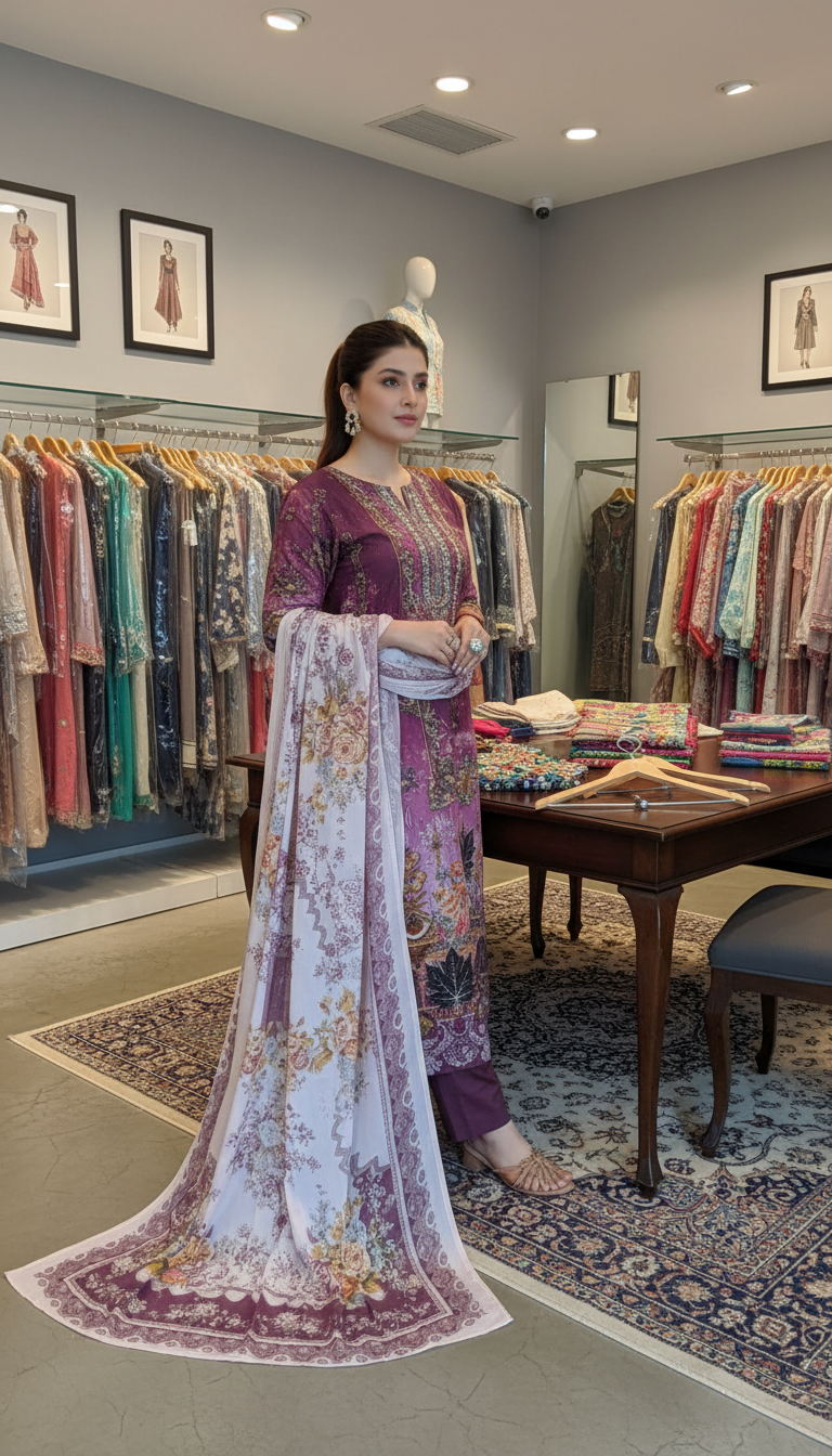 Pakistani Inspaired cotton collection-1263