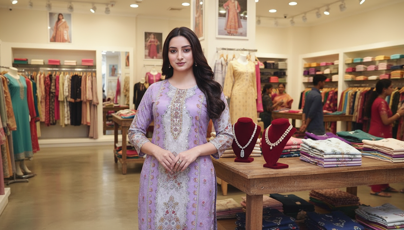 Pakistani Inspaired cotton collection-1263