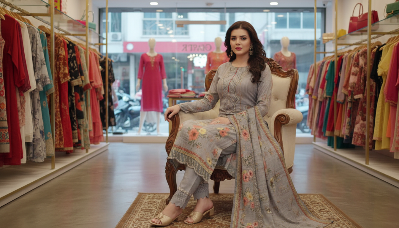 Original cotton three piece collection-903 A