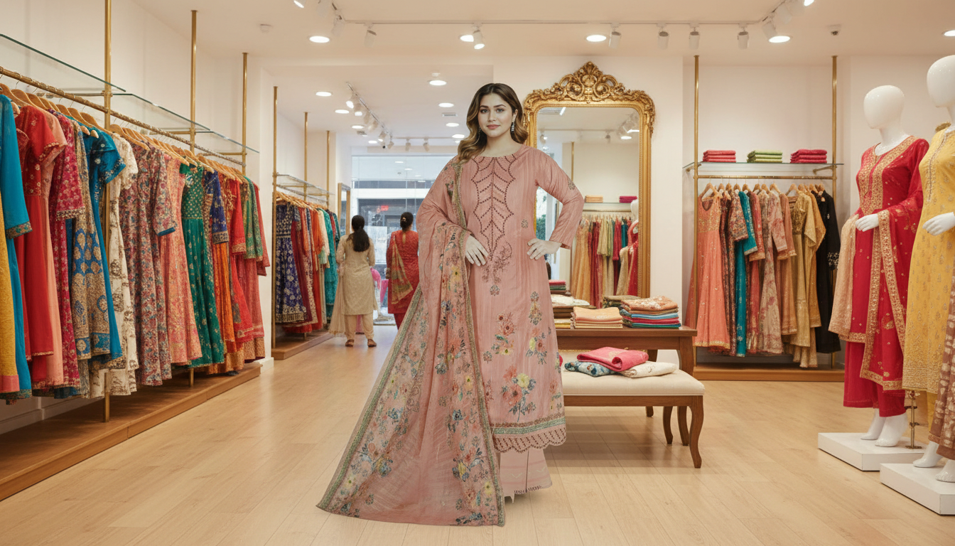 Original cotton three piece collection-903 A